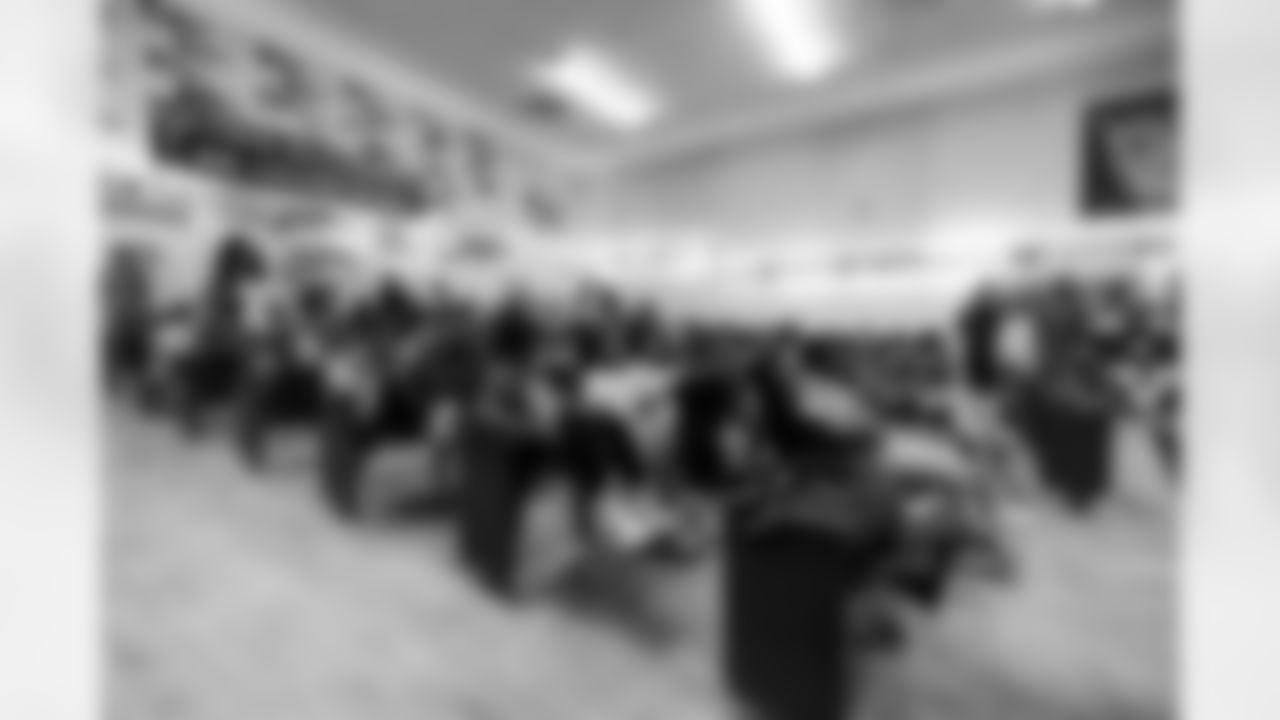 The Los Angeles Chargers host a Scholastic Book Fair on Monday, December 1, 2025 at Baldwin Hills Elementary in Los Angeles, CA.