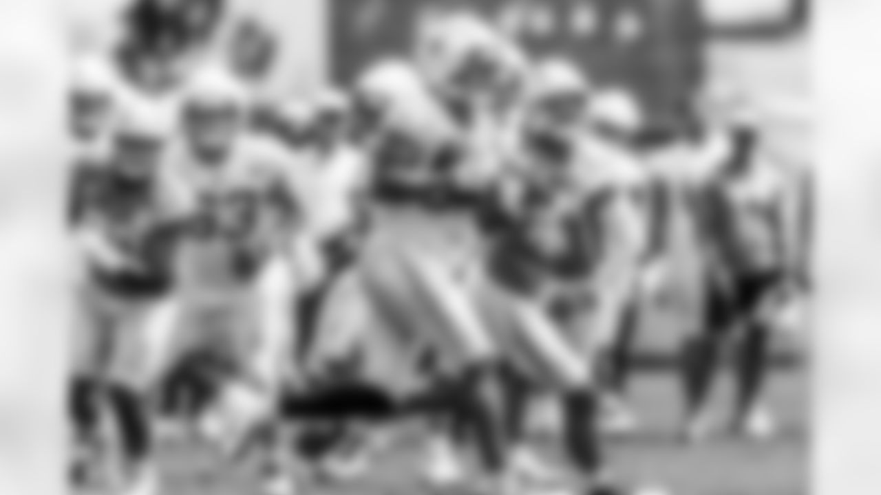 The Los Angeles Chargers hold Mandatory Mini-Camp on Wednesday, June 11, 2025 at The Bolt in El Segundo, CA.