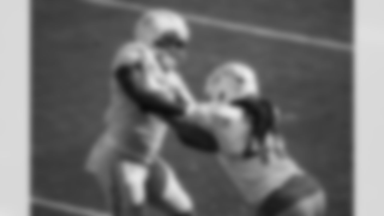 The Los Angeles Chargers practice on Wednesday, November 6, 2024 at The Bolt in El Segundo, CA.