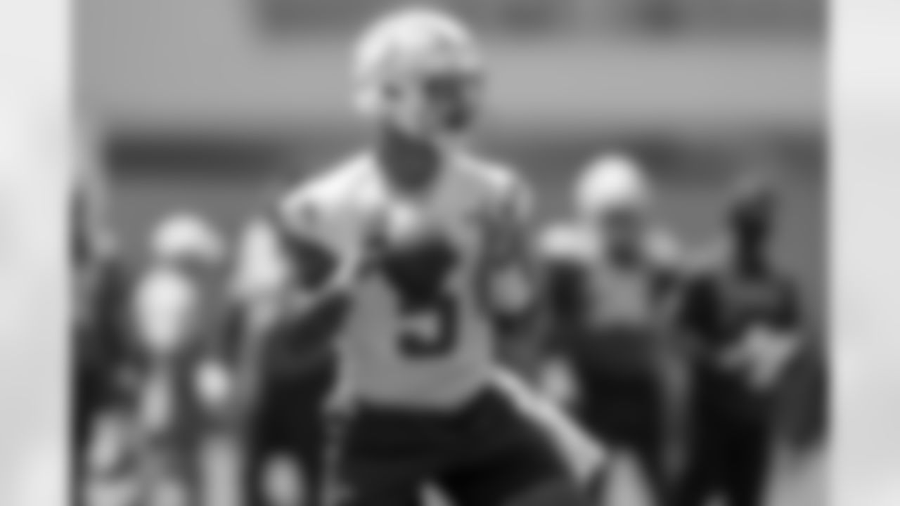 The Los Angeles Chargers practice at Training Camp on Tuesday, August 19, 2025 at The Bolt in El Segundo, CA.