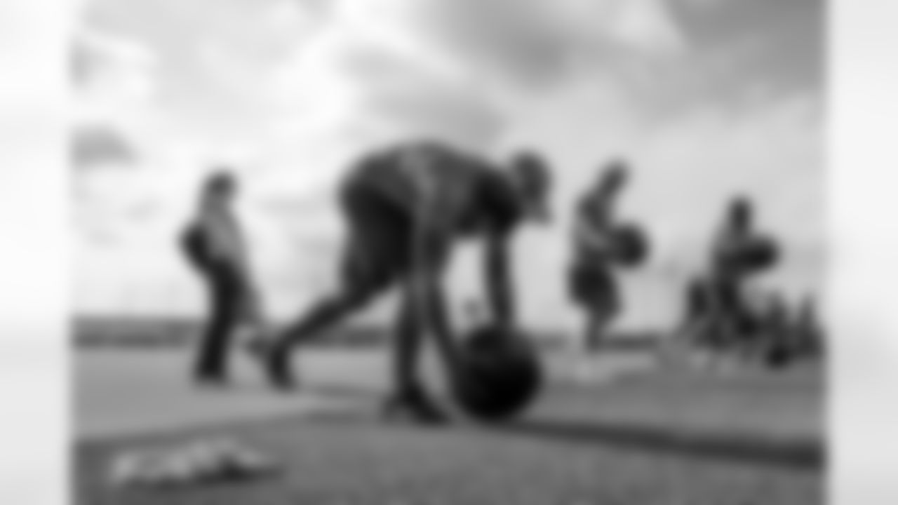 Los Angeles Chargers players participate in Phase 2 of the offseason program on Monday, May 12, 2025 at The Bolt in El Segundo, CA.