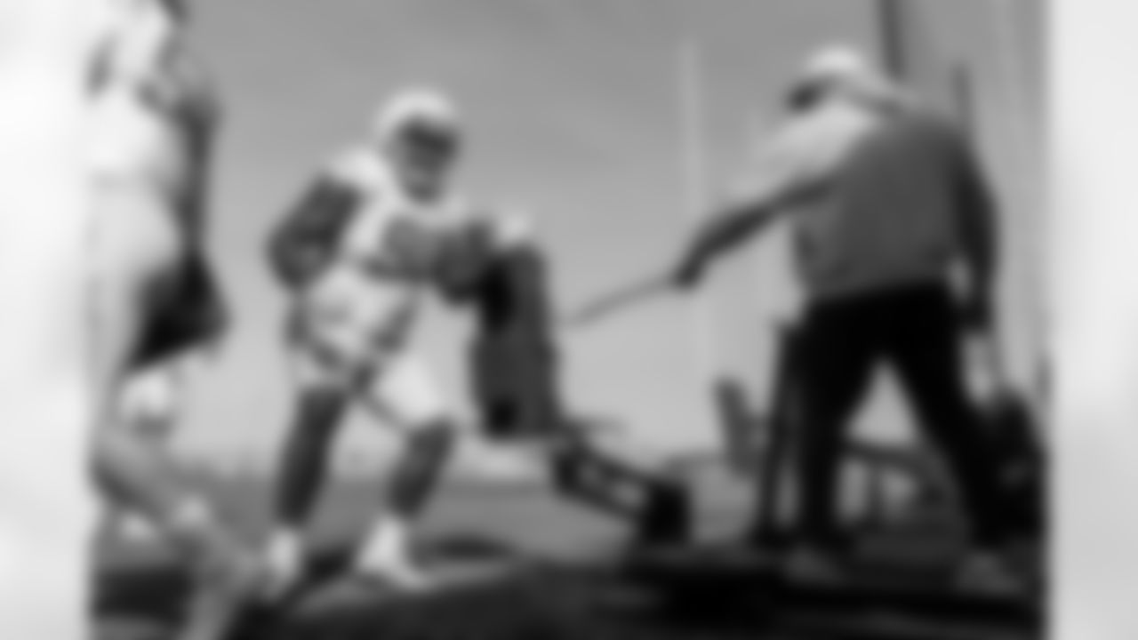 The Los Angeles Chargers practice on Wednesday, November 6, 2024 at The Bolt in El Segundo, CA.