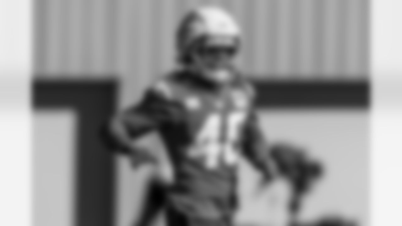 The Los Angeles Chargers practice at Training Camp on Wednesday, December 10, 2025 at The Bolt in El Segundo, CA.