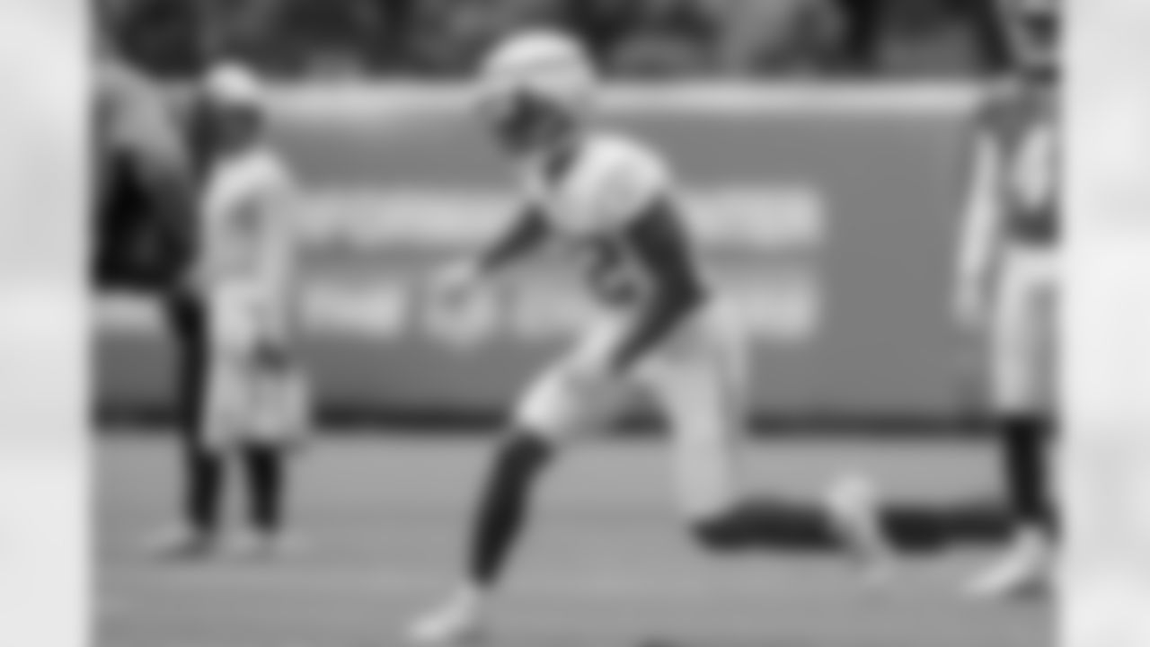 The Los Angeles Chargers hold Rookie Mini-Camp on Saturday, May 11, 2024 at Hoag Performance Center in Costa Mesa, CA.