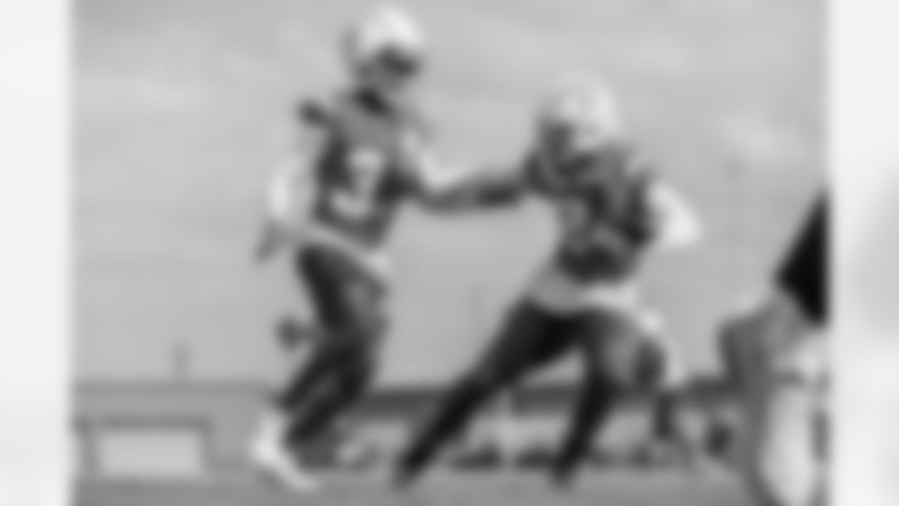 The Los Angeles Chargers practice on Thursday, November 13, 2025 at The Bolt in El Segundo, CA.