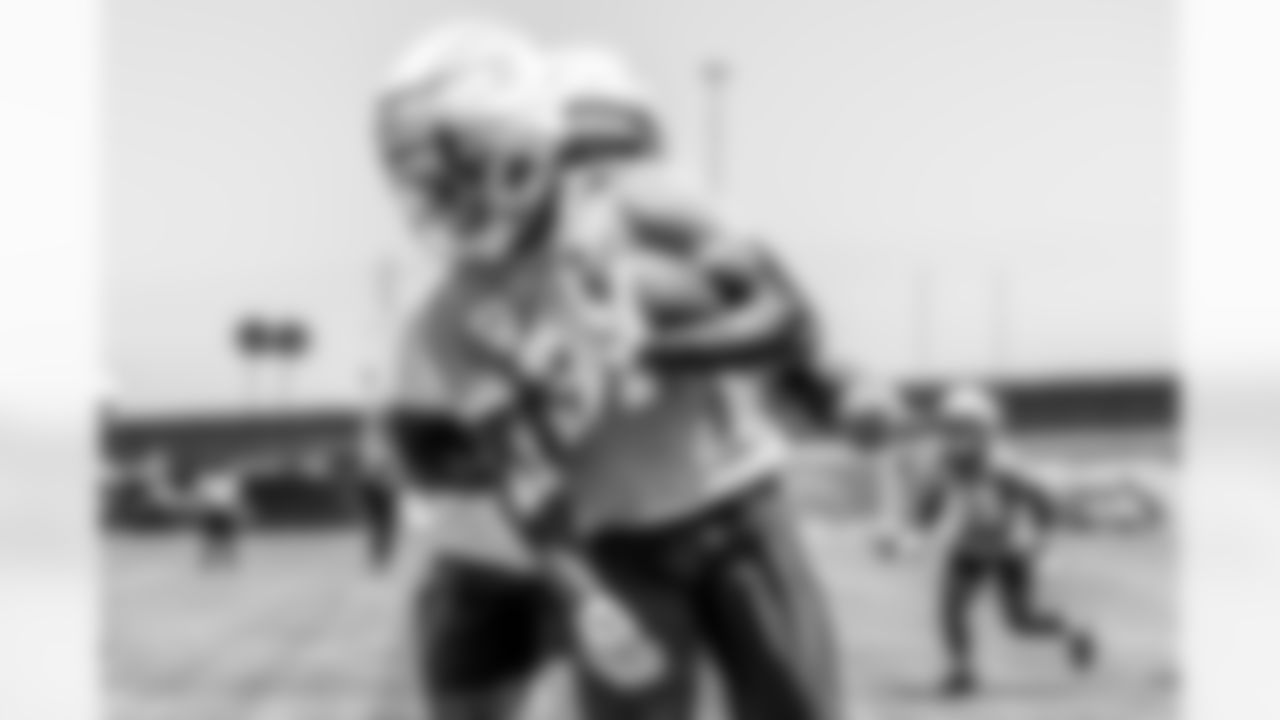 Los Angeles Chargers players participate in Phase 3 of the offseason program on Monday, June 16, 2025 at The Bolt in El Segundo, CA.