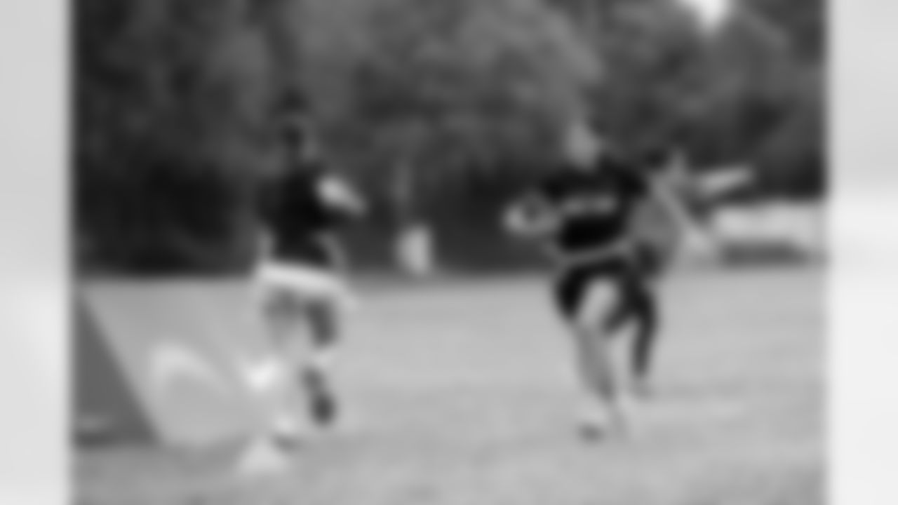 The Los Angeles Chargers host a girls flag football camp on Wednesday, March 26, 2025 at Blair High School in Pasadena, CA.