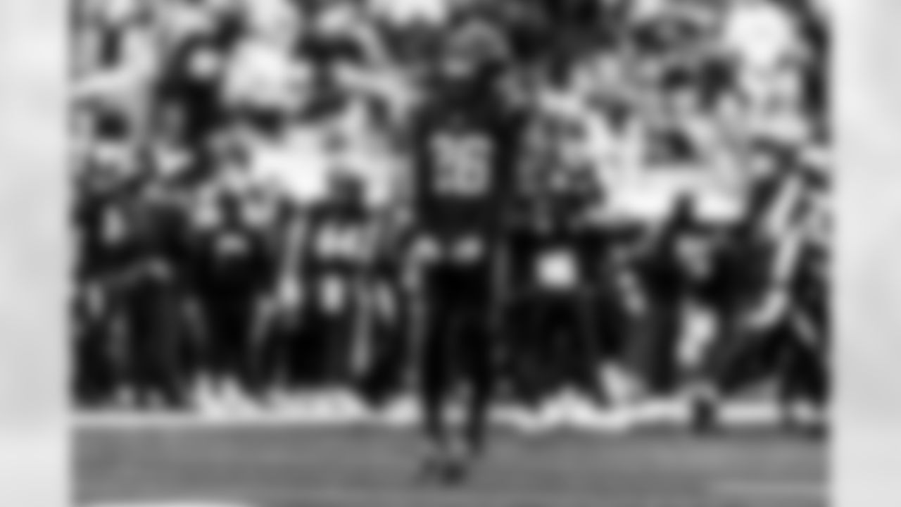 Take a look back at the Chargers Week 13 matchup with the Raiders in monochrome.