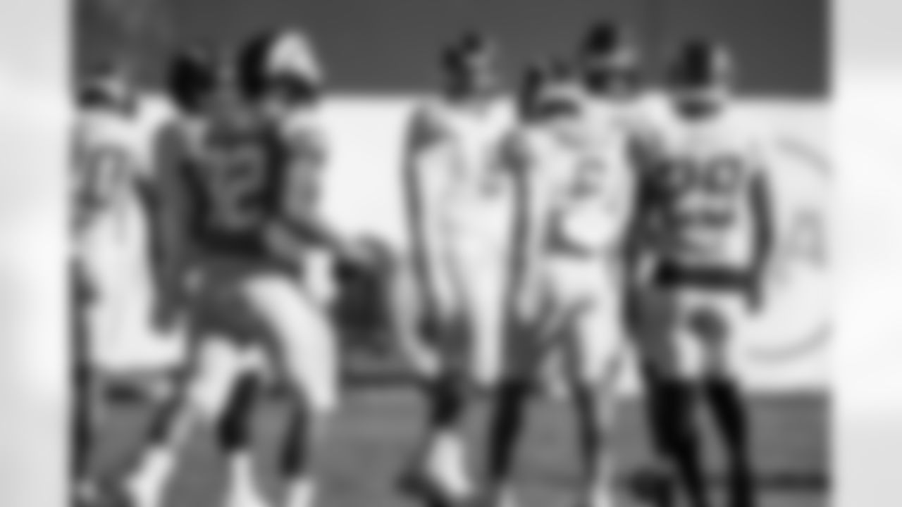 The Los Angeles Chargers practice on Tuesday, November 25, 2025 at The Bolt in El Segundo, CA.