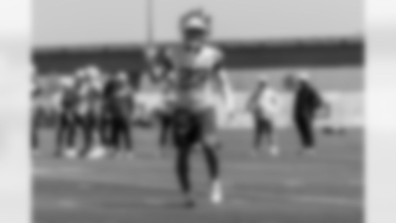 The Los Angeles Chargers practice on Monday, September 1, 2025 at The Bolt in El Segundo, CA.