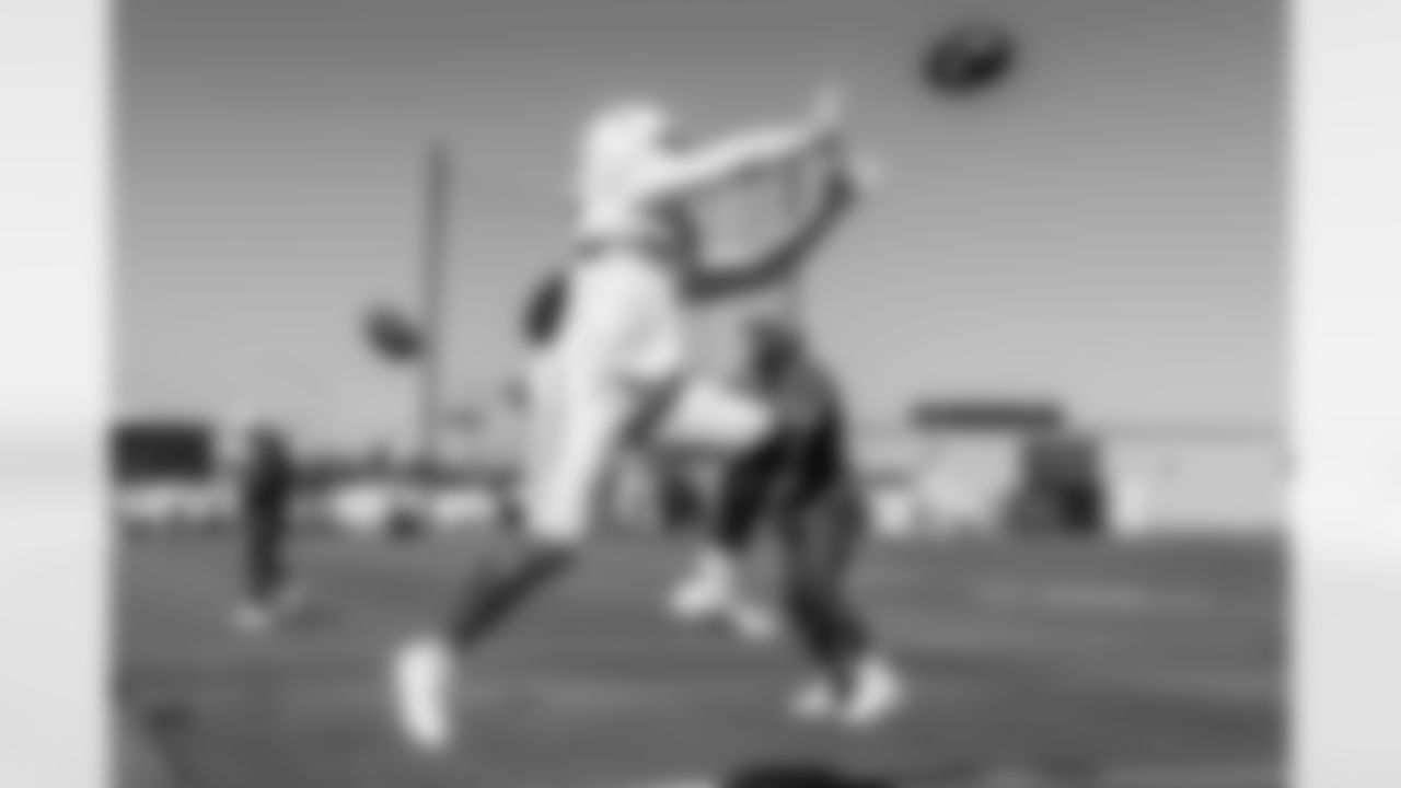 The Los Angeles Chargers practice on Wednesday, October 15, 2025 at The Bolt in El Segundo, CA.