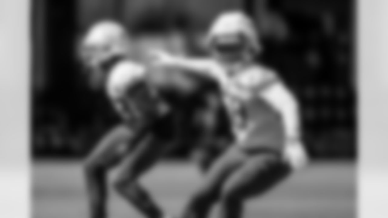 The Los Angeles Chargers practice on Friday, October 3, 2025 at The Bolt in El Segundo, CA.