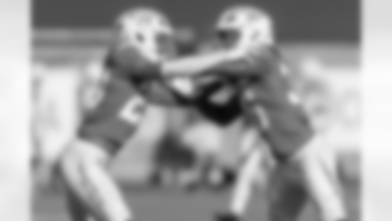 The Los Angeles Chargers practice at Training Camp on Friday, August 2, 2024 at The Bolt in El Segundo, CA.