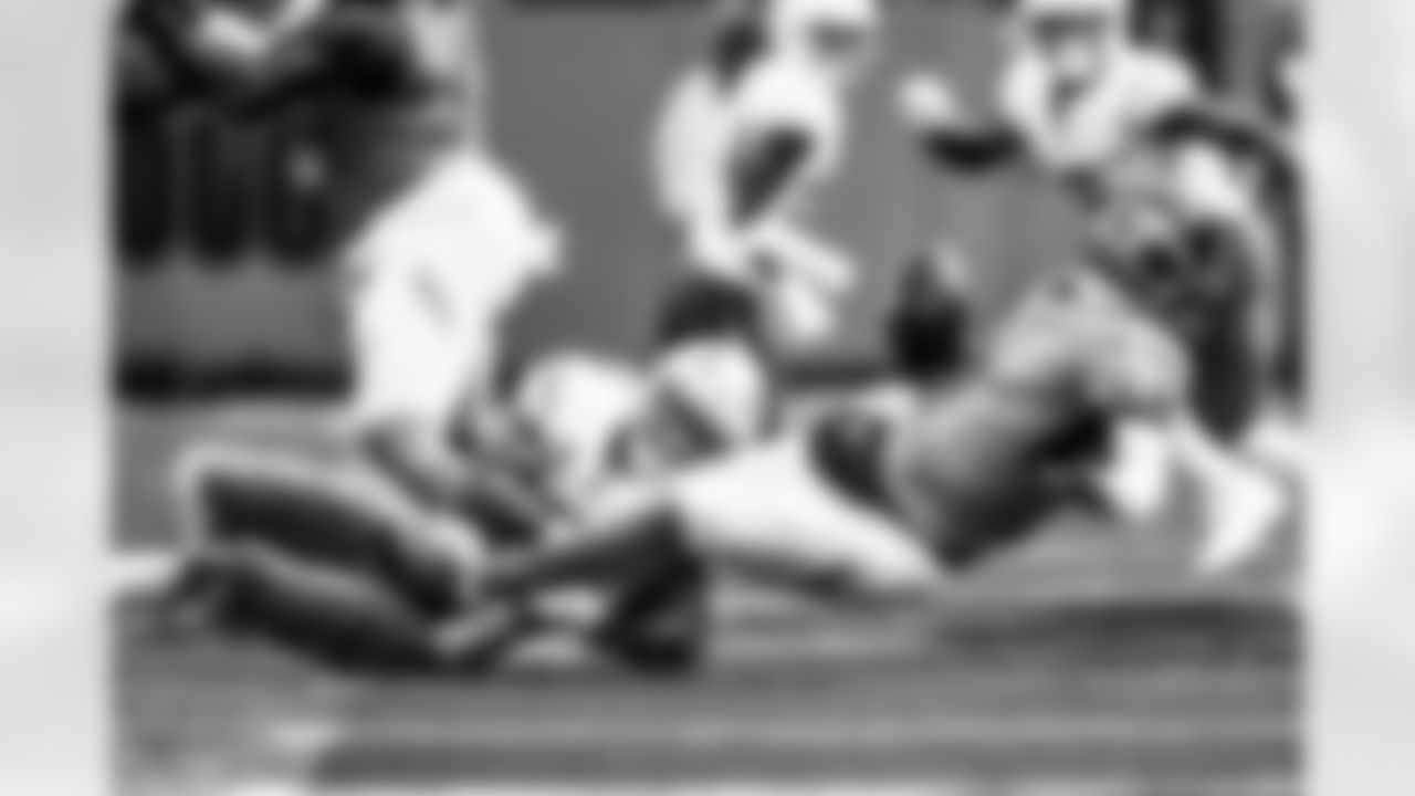 Take a look back at the Chargers Week 9 matchup with the Titans in monochrome.