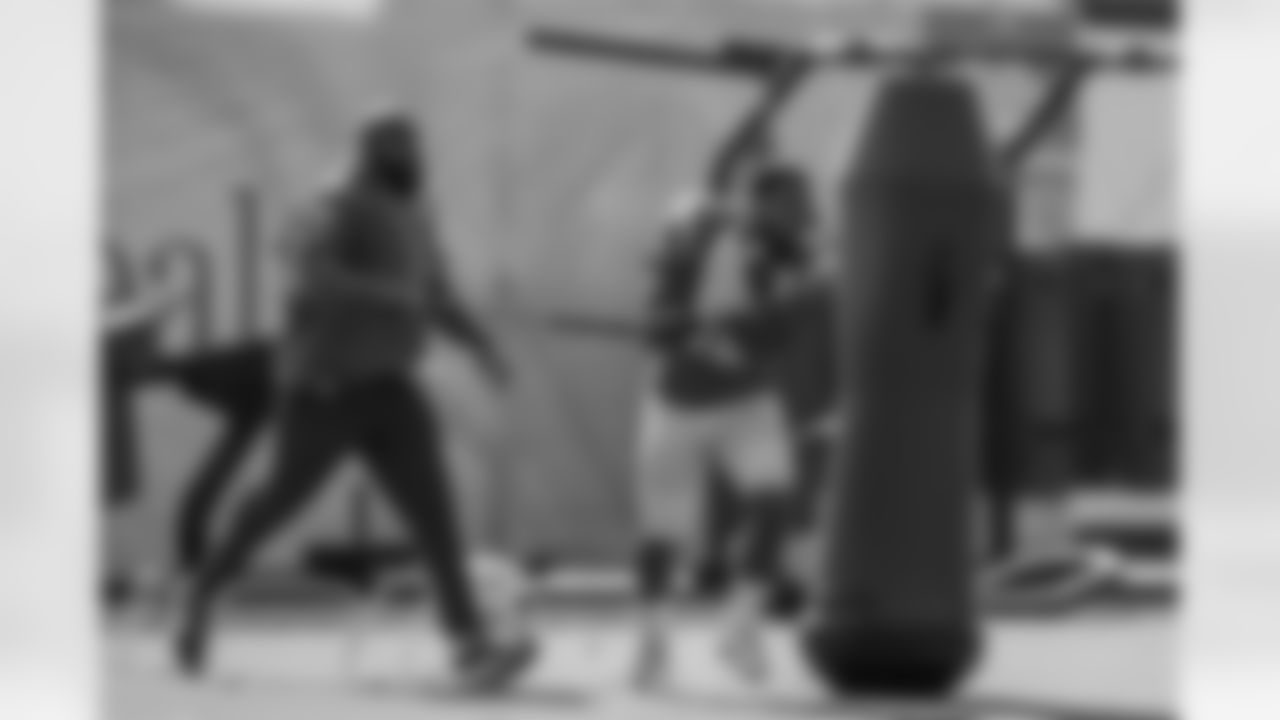 The Los Angeles Chargers practice on Wednesday, December 3, 2025 at The Bolt in El Segundo, CA.