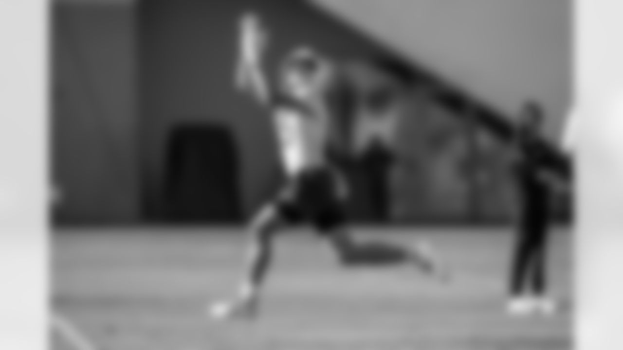 The Los Angeles Chargers practice on Friday, December 19, 2025 at The Bolt in El Segundo, CA.