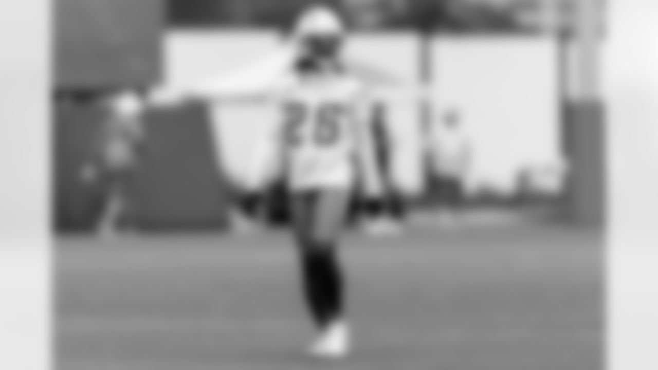 The Los Angeles Chargers practice on Thursday, August 28, 2025 at The Bolt in El Segundo, CA.