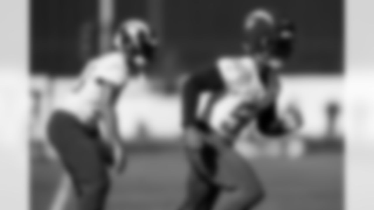 The Los Angeles Chargers practice on Friday, November 28, 2025 at The Bolt in El Segundo, CA.