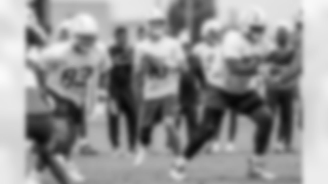 Los Angeles Chargers players participate in Phase 3 of the offseason program on Wednesday, June 4, 2025 at The Bolt in El Segundo, CA.