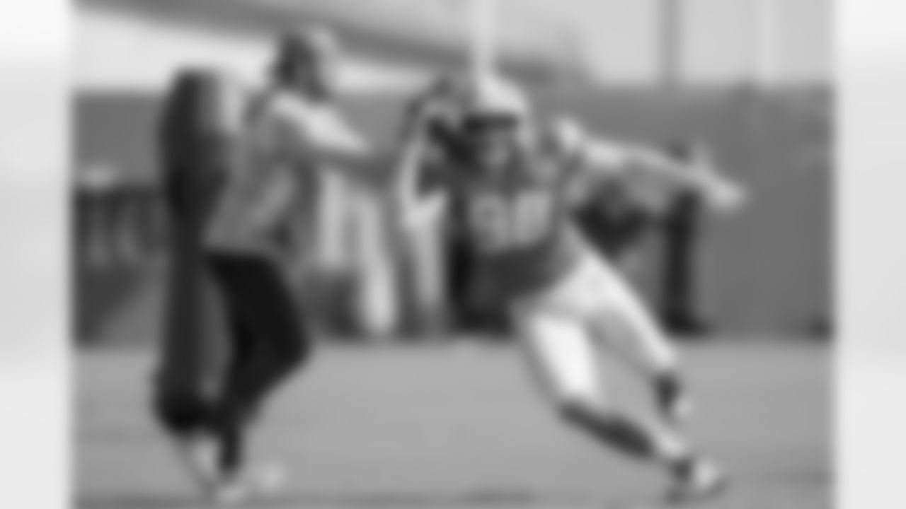 The Los Angeles Chargers practice at Training Camp on Thursday, August 1, 2024 at The Bolt in El Segundo, CA.