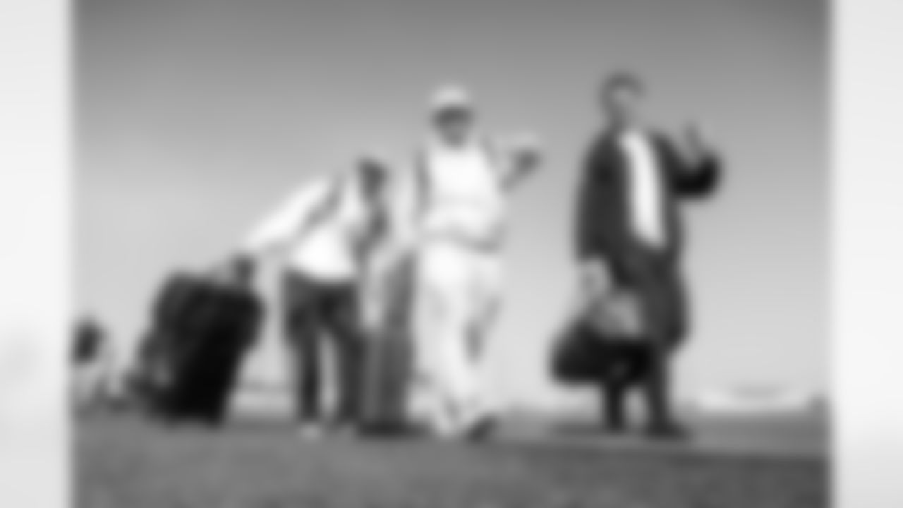 S Tony Jefferson (23), K Cameron Dicker (11) and WR Ladd McConkey (15)