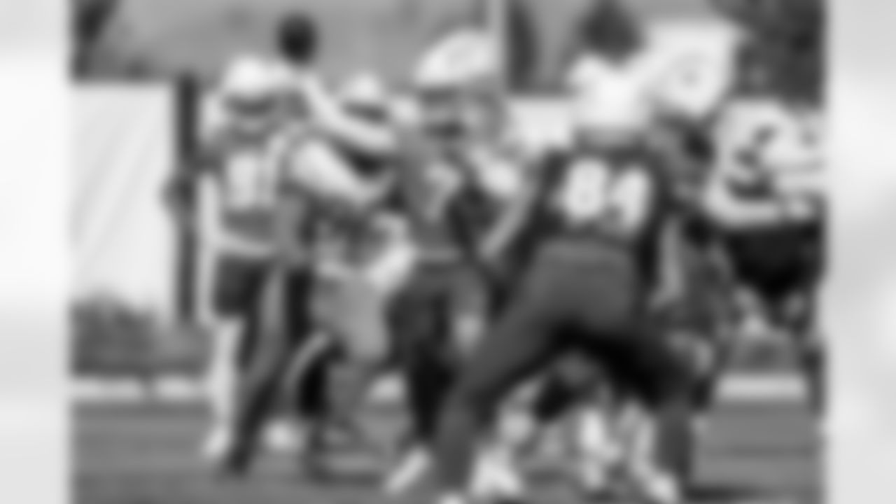The Los Angeles Chargers practice on Thursday, October 16, 2025 at The Bolt in El Segundo, CA.
