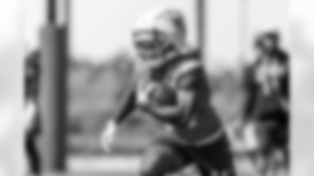 The Los Angeles Chargers practice on Thursday, October 9, 2025 at The Bolt in El Segundo, CA.