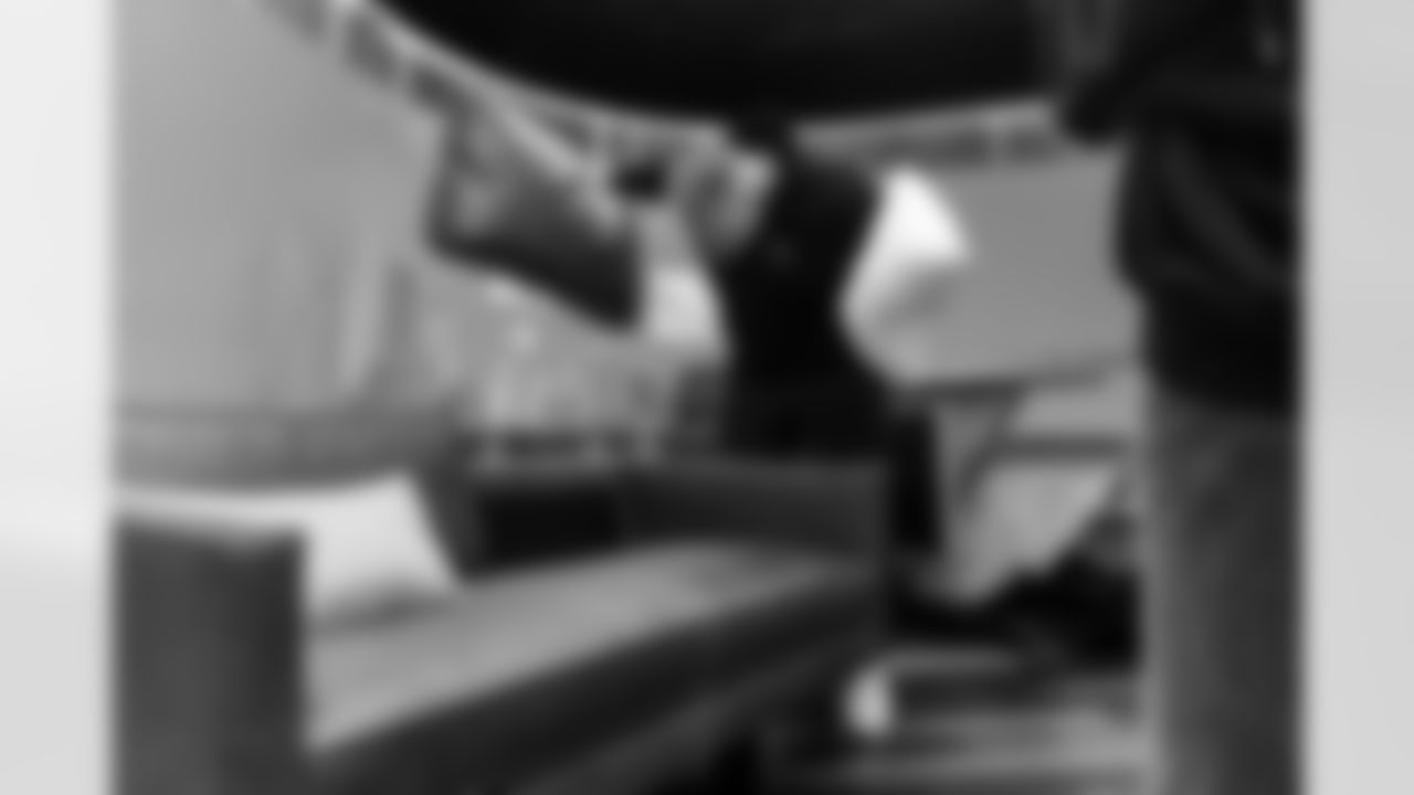 The Los Angeles Chargers sign Tyler Biadasz on Friday, March 6, 2026 at The Bolt in El Segundo, CA.