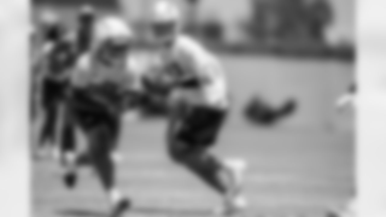 Los Angeles Chargers players participate in Phase 3 of the offseason program on Monday, June 16, 2025 at The Bolt in El Segundo, CA.