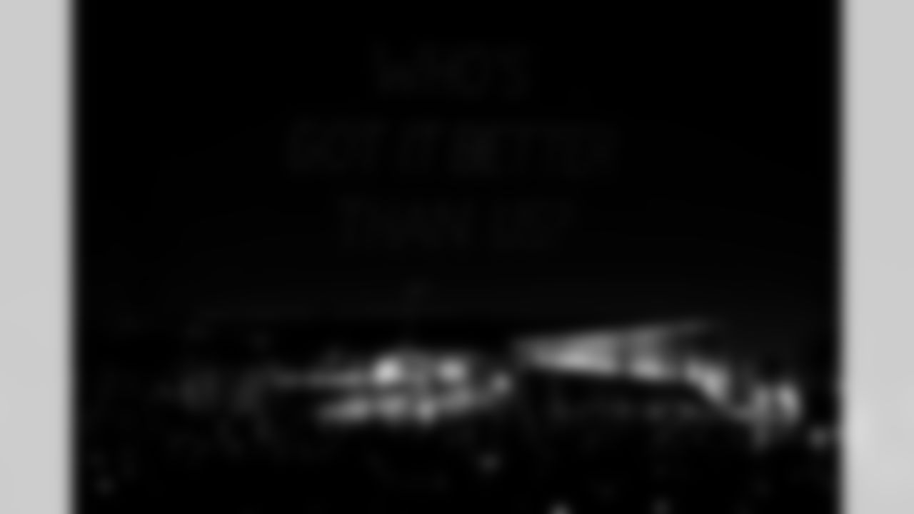 Fans gather at The Bolt for the Fan Rally + Drone Show on Friday January 9th, 2025