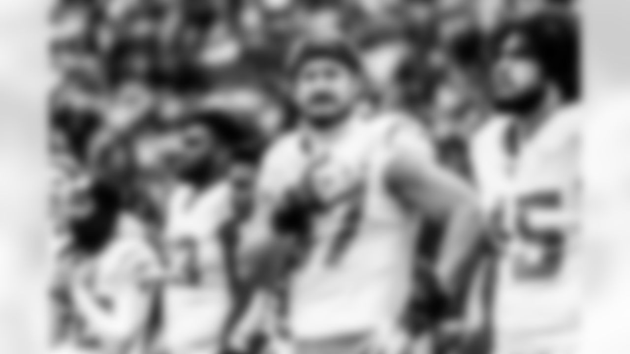 Take a look back at the Chargers Week 17 matchup with the Patriots in monochrome!