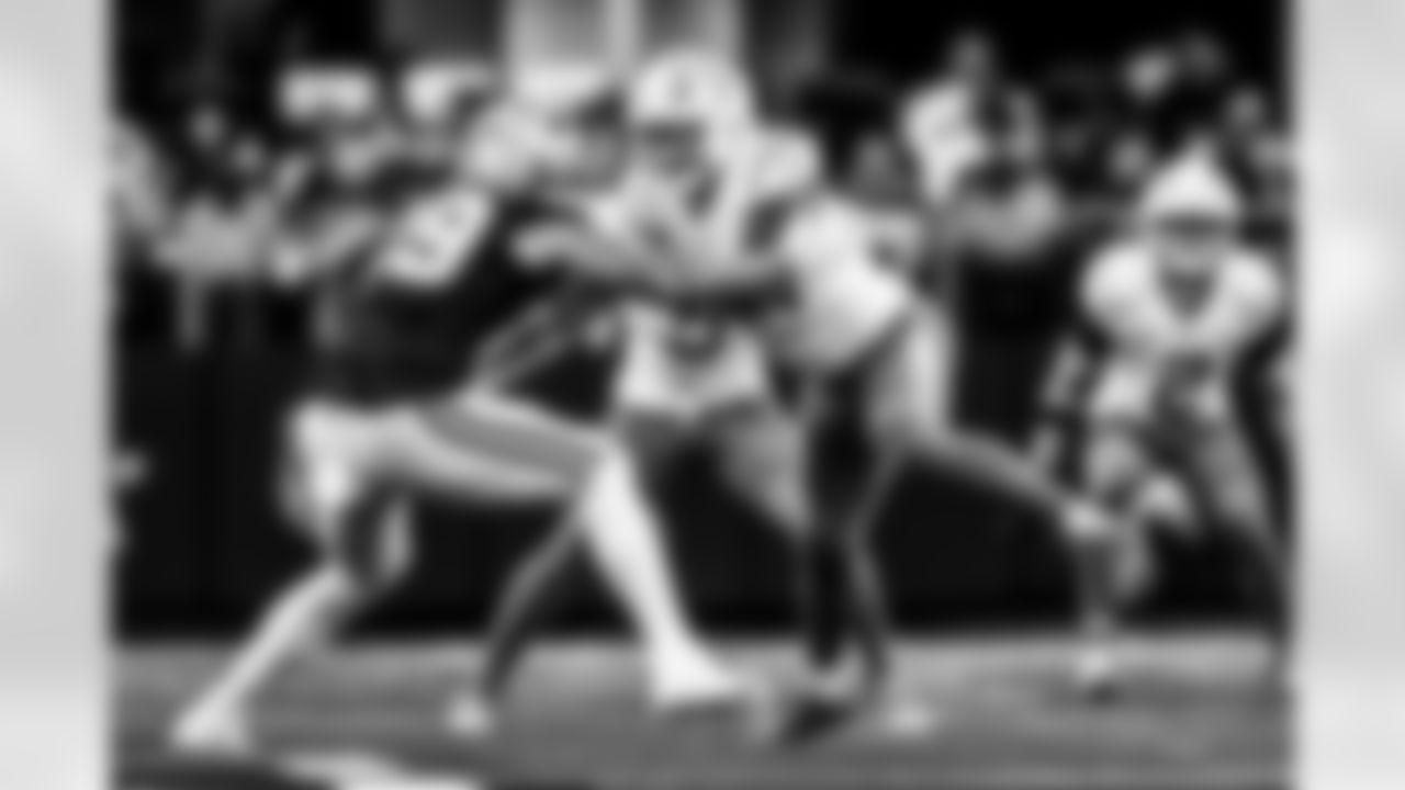 Take a look back at the Chargers Week 16 matchup with the Cowboys in monochrome.