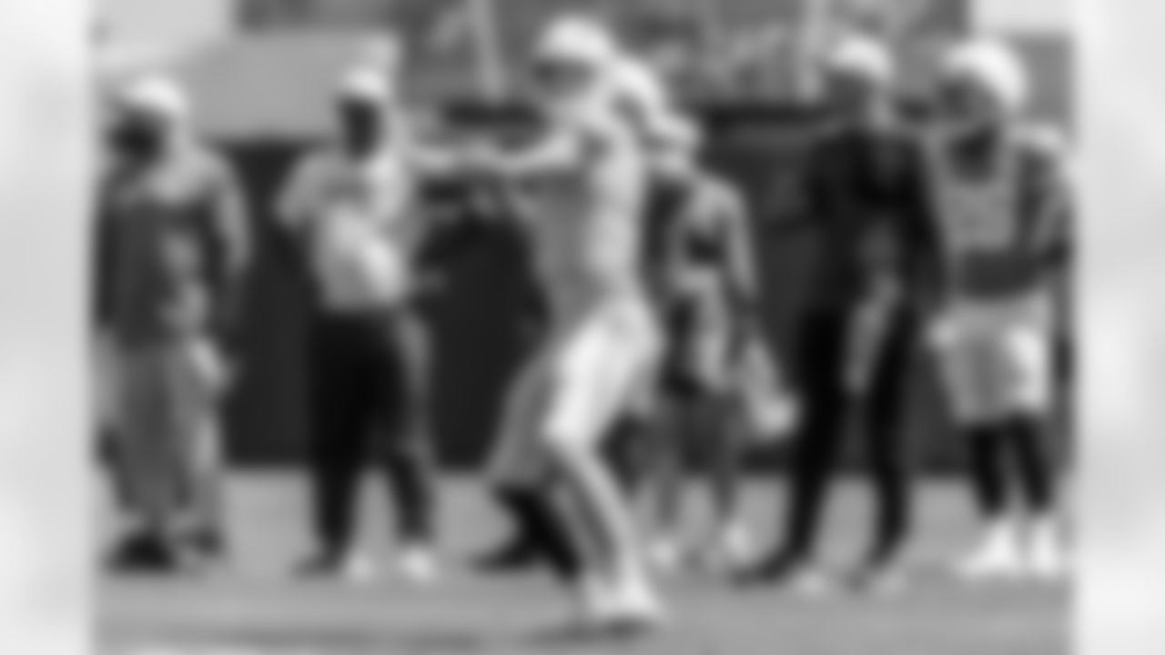 The Los Angeles Chargers practice on Wednesday, August 27, 2025 at The Bolt in El Segundo, CA.