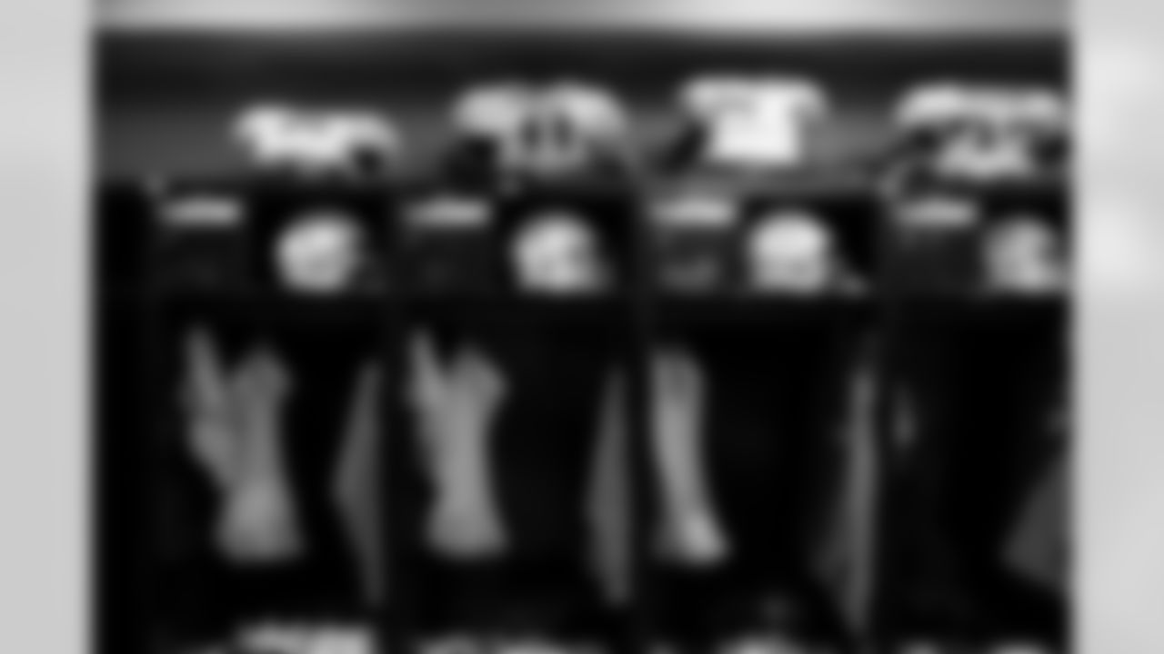 LB Denzel Perryman (6), LB Daiyan Henley (0), CB Benjamin St-Juste (24) and S RJ Mickens (27)