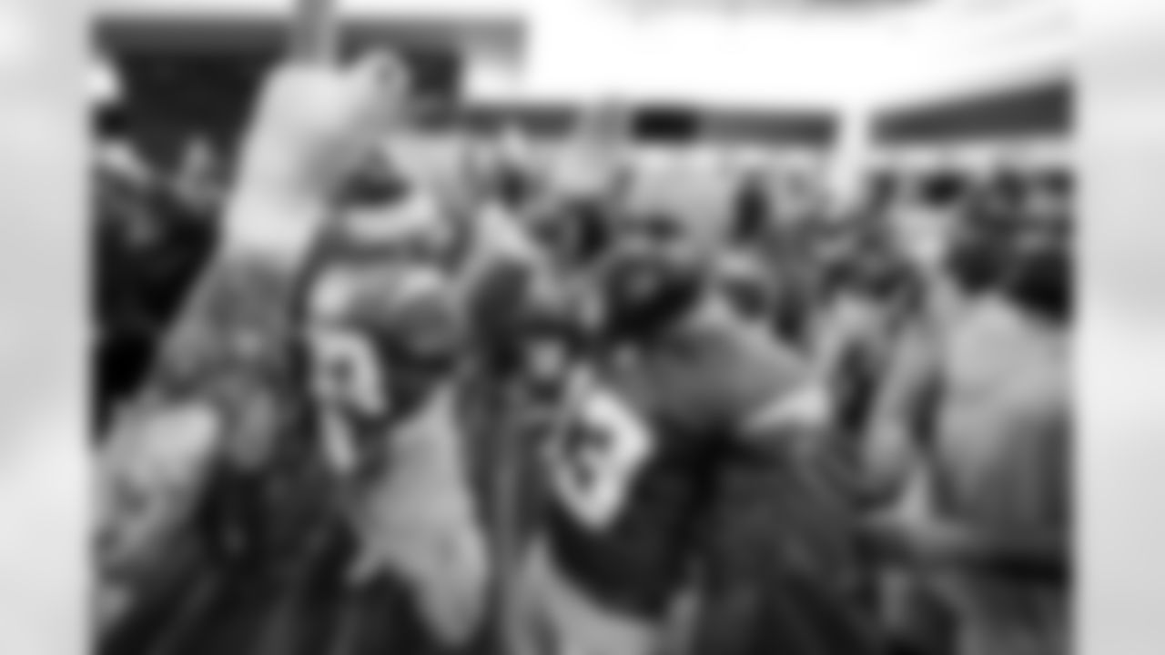 WR Keenan Allen (13) and TE Tyler Conklin (83)