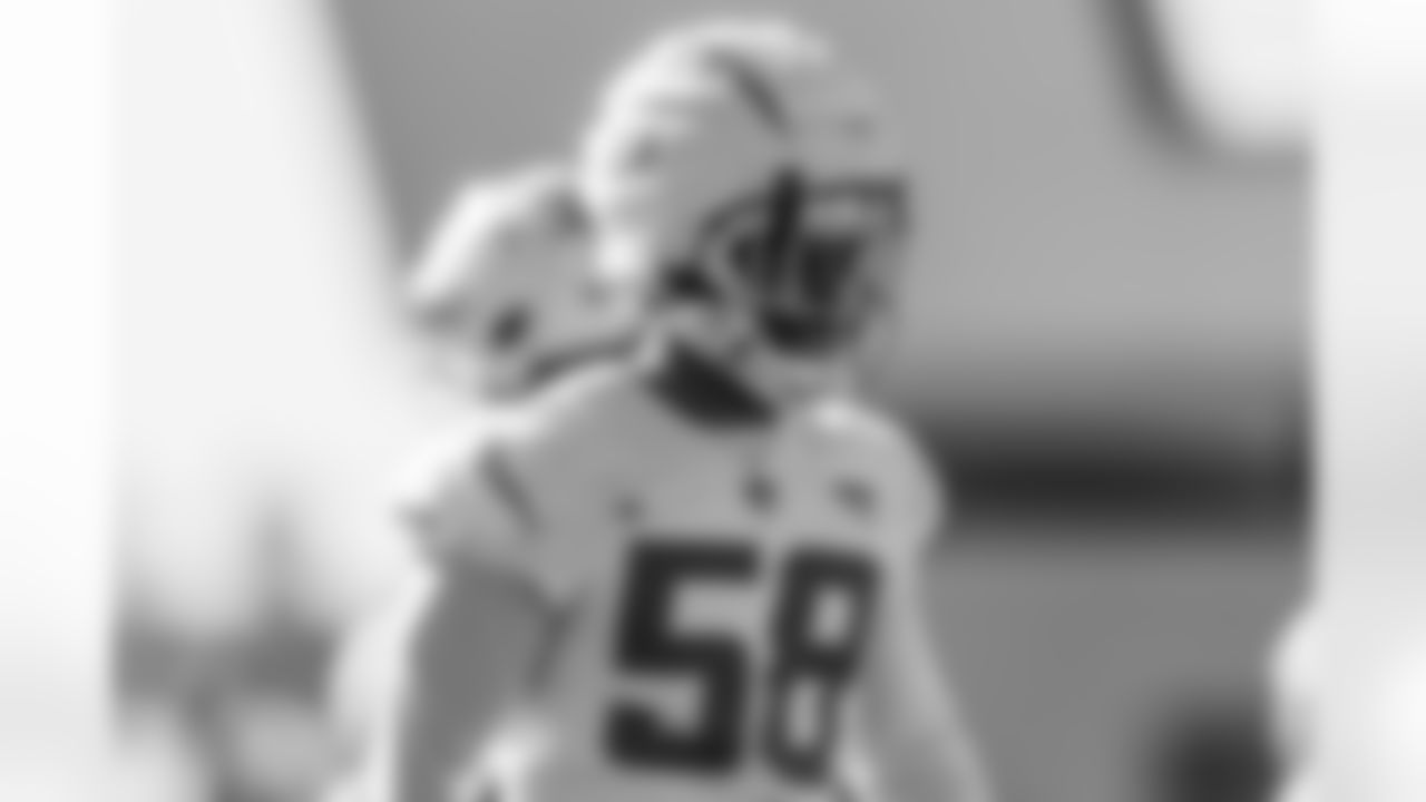 The Los Angeles Chargers practice on Friday, December 5, 2025 at The Bolt in El Segundo, CA.