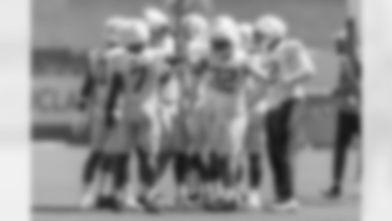 The Los Angeles Chargers practice on Thursday, September 5, 2024 at The Bolt in El Segundo, CA.