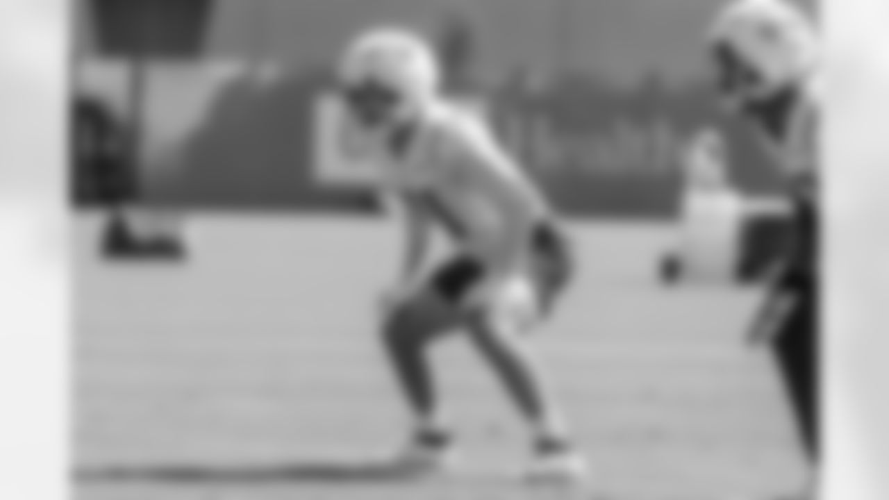 The Los Angeles Chargers practice on Wednesday, October 2, 2024 at The Bolt in El Segundo, CA.