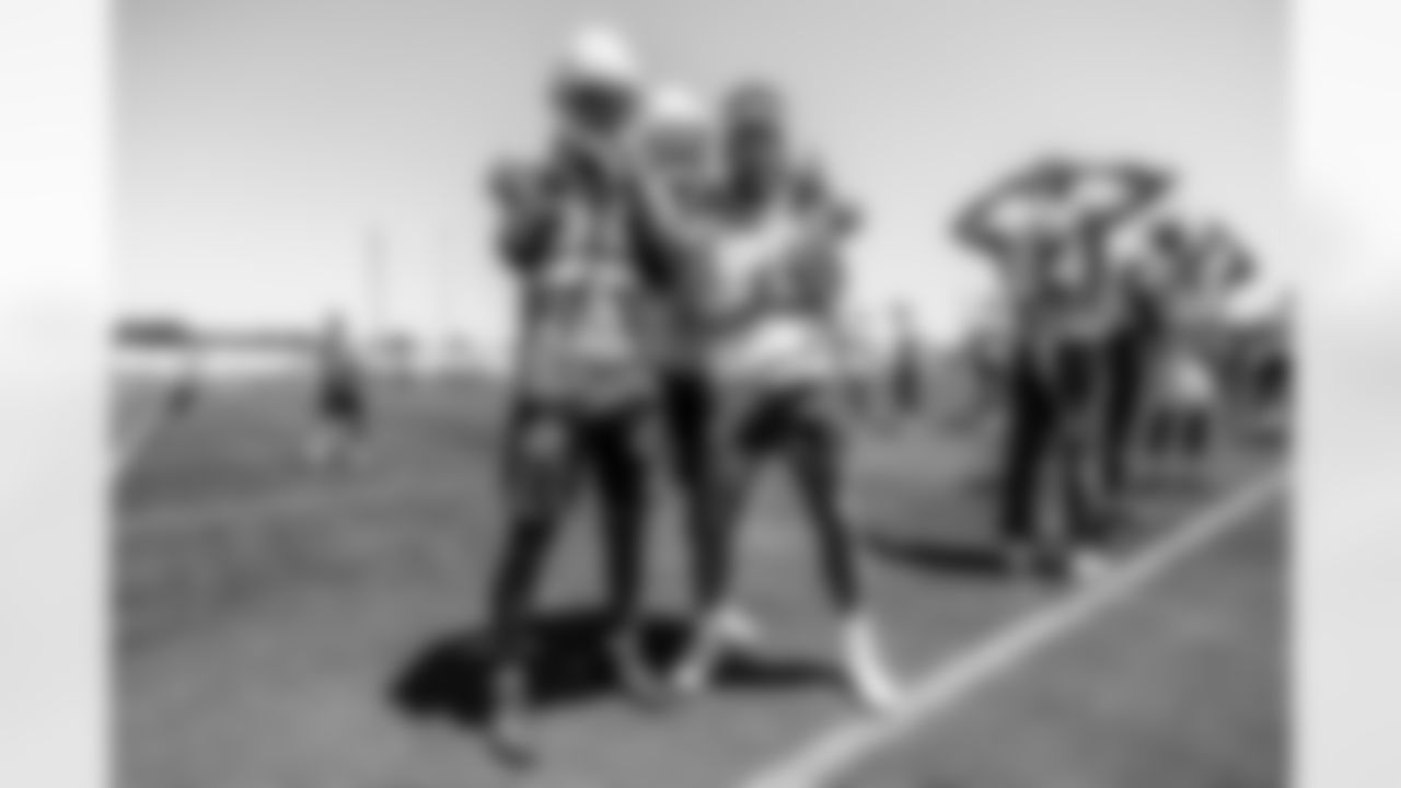 Los Angeles Chargers players participate in Phase 3 of the offseason program on Friday, May 30, 2025 at The Bolt in El Segundo, CA.