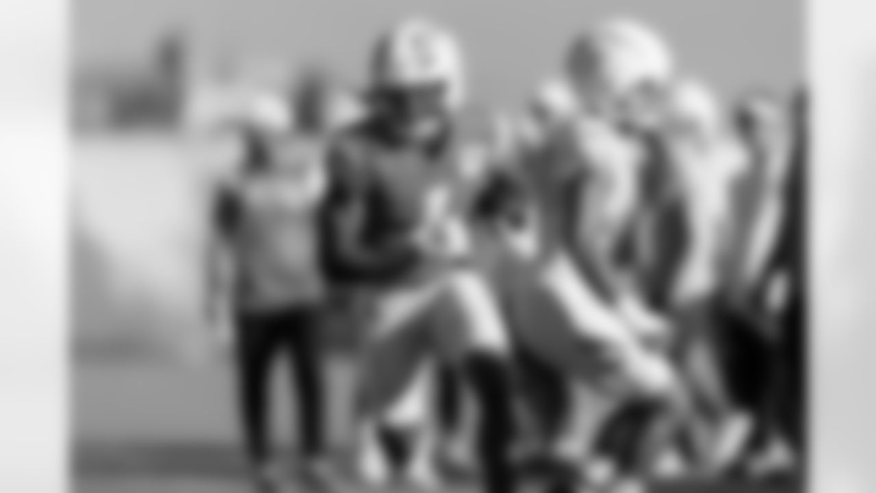 The Los Angeles Chargers practice at Training Camp on Saturday, July 27, 2024 at The Bolt in El Segundo, CA.