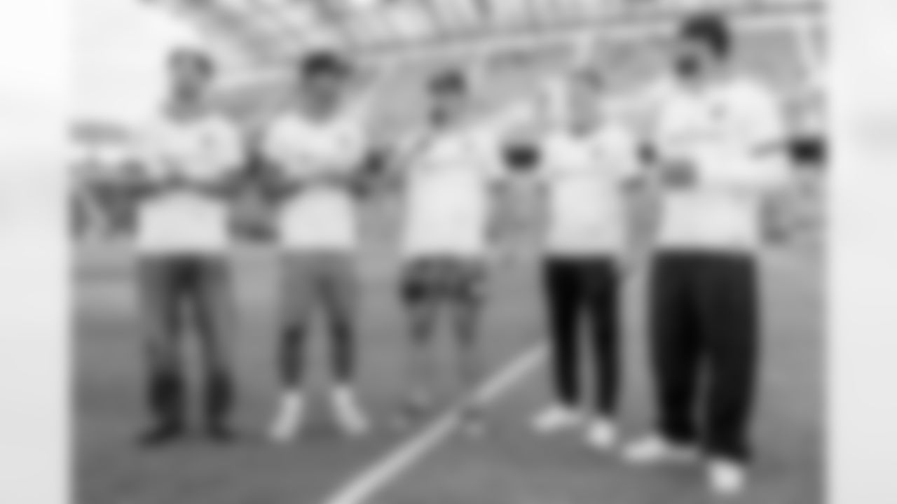 The Los Angeles Chargers attend an Angel City FC match on Saturday, June 14, 2025 at BMO Stadium in Los Angeles, CA.