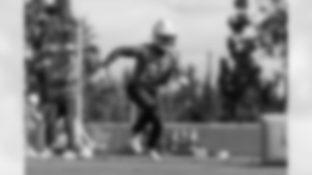 The Los Angeles Chargers practice on Wednesday, November 29, 2023 at Hoag Performance Center in Costa Mesa, CA.