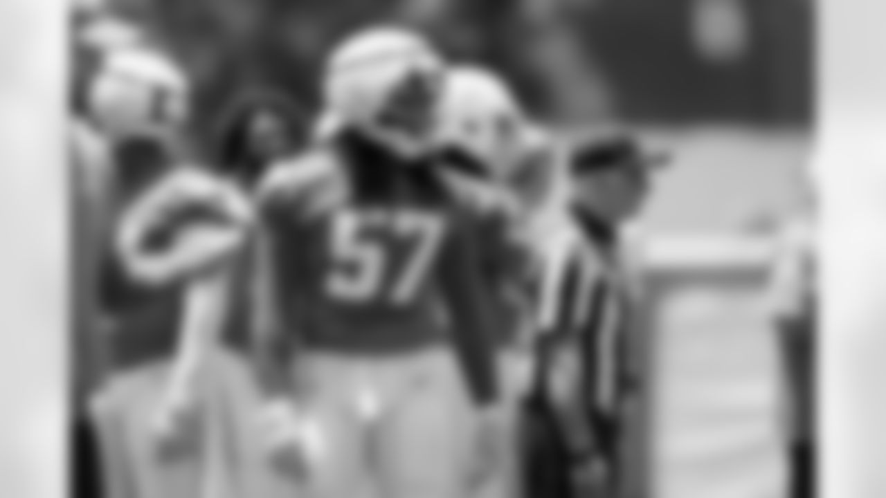 The Los Angeles Chargers hold OTA's on Wednesday, June 5, 2024 at Hoag Performance Center in Costa Mesa, CA.