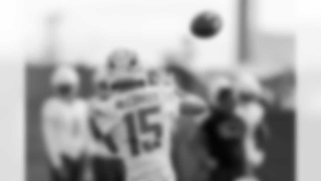 The Los Angeles Chargers practice on Thursday, November 13, 2025 at The Bolt in El Segundo, CA.