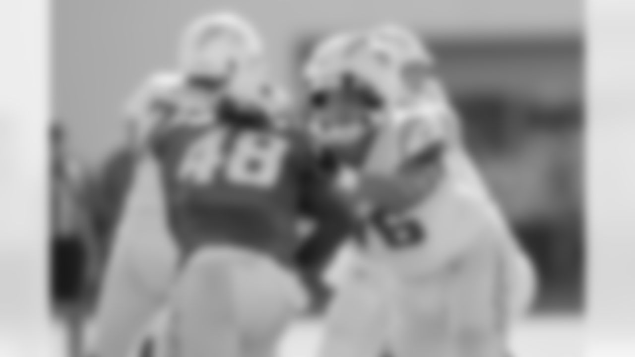The Los Angeles Chargers practice at Training Camp on Friday, August 2, 2024 at The Bolt in El Segundo, CA.