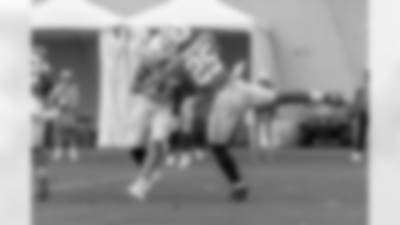 The Los Angeles Chargers practice at Training Camp on Monday, July 28, 2025 at The Bolt in El Segundo, CA.