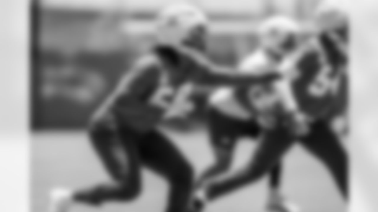 Los Angeles Chargers players participate in Phase 3 of the offseason program on Monday, June 16, 2025 at The Bolt in El Segundo, CA.