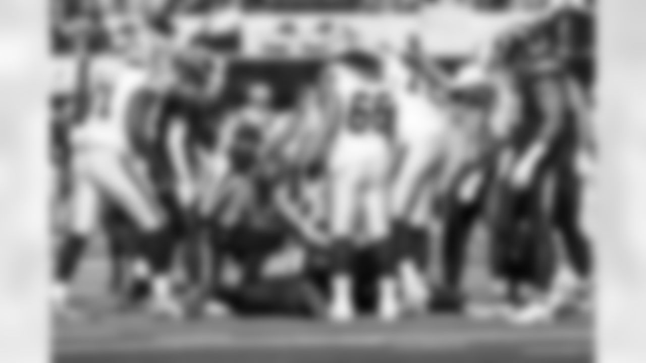 OLB Odafe Oweh (98) and OLB Khalil Mack (52)