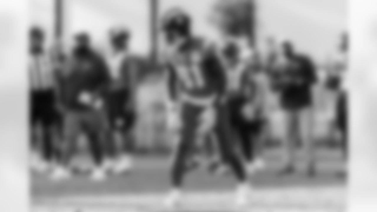 The Los Angeles Chargers practice on Tuesday, October 21, 2025 at The Bolt in El Segundo, CA.