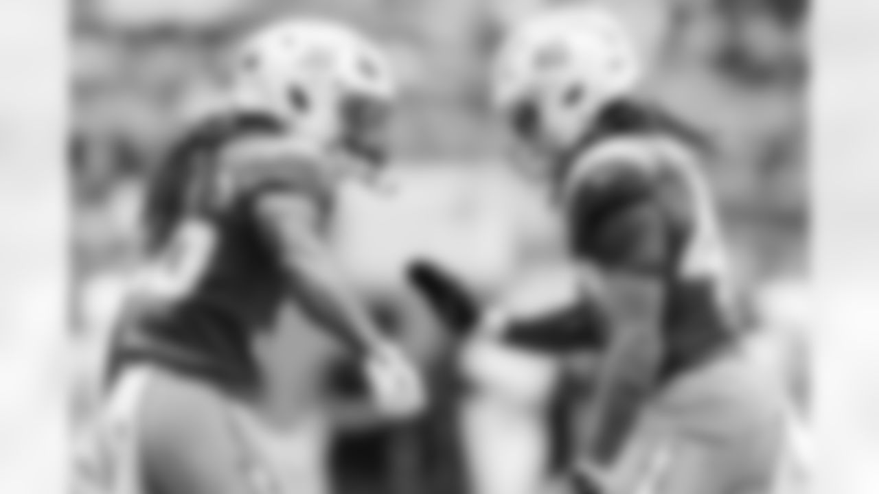 DB Ja'Sir Taylor (36) and S Kendall Williamson (40)